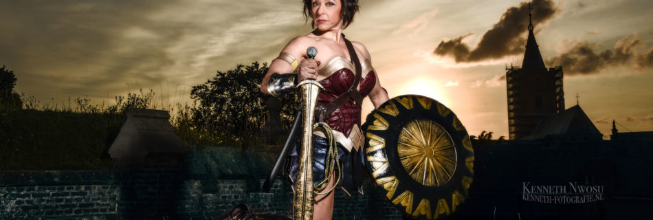 wonder woman photoshoot